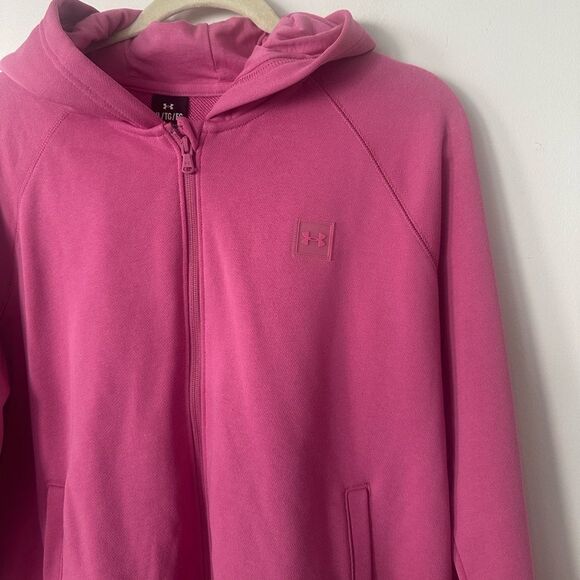 Under Armour Full Zip Hooded Jacket XL - Picture 2 of 6